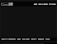 Tablet Screenshot of cinemafilo.com